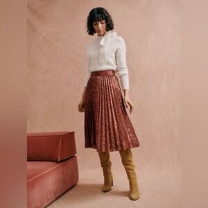 NWT Sézane Dino Skirt